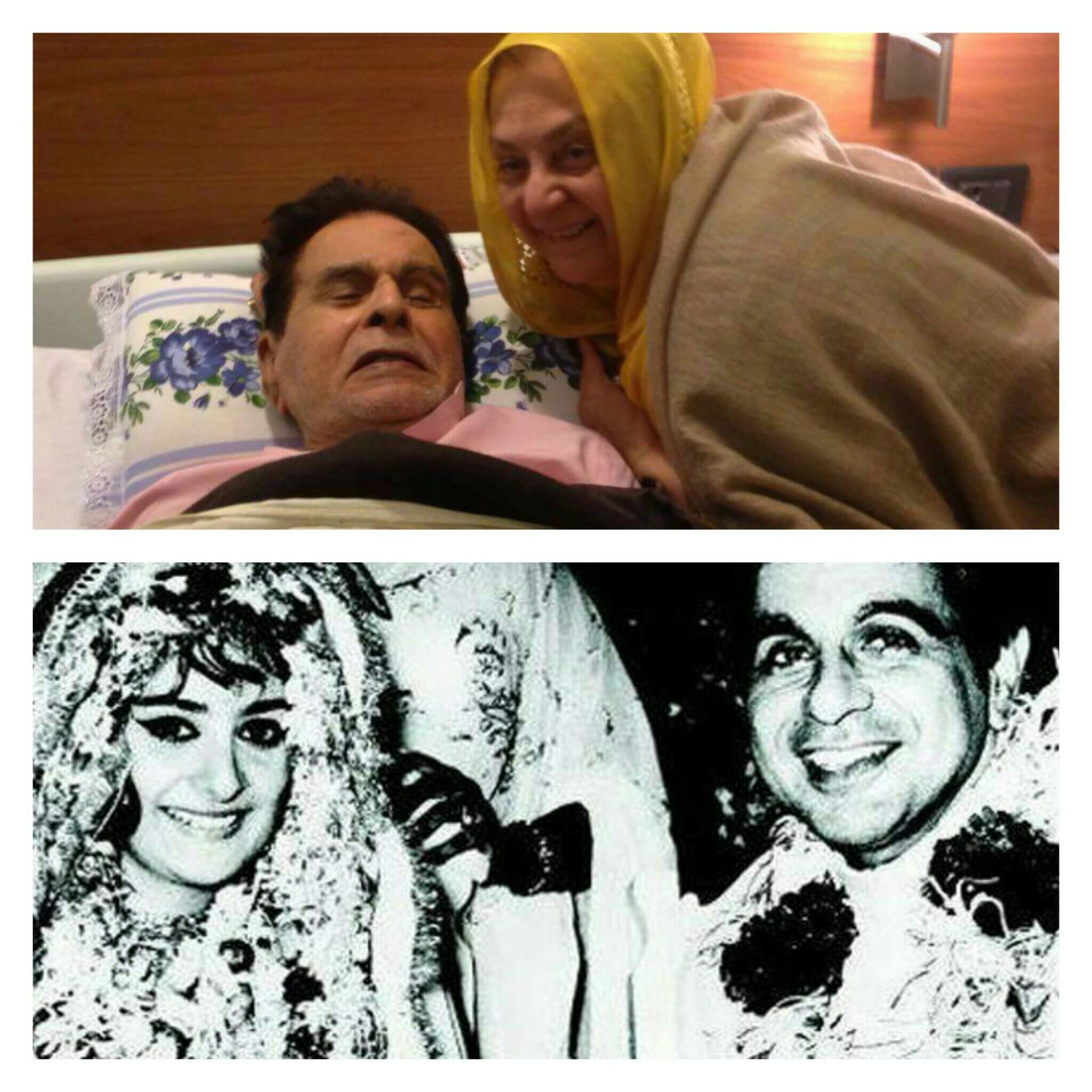 Dilip Kumar and Saira Banu